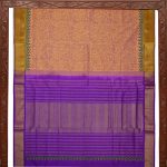 Semi Silk Cotton Printed Sarees – Peachy Pink SASPC34584 - Image 4