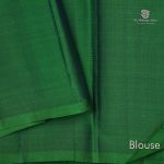 Pure Silk Sarees - Forrest Green SASPS34601 - Image 4