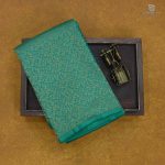 Pure Silk Sarees - Turquoise Green SASPS34606 - Image 6