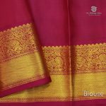 Pure Silk Sarees - Dark Blue SASPS34612 - Image 4