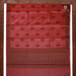 Pure Tussar Sarees –Crimson Red SASPTS34622 - Image 5