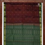 Pure Silk Sarees - Dark Brown SASPS34631 - Image 5