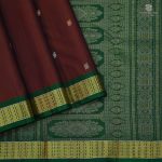 Pure Silk Sarees - Dark Brown SASPS34631