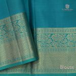 Pure Silk Sarees - Dark Violet SASPS34637 - Image 4