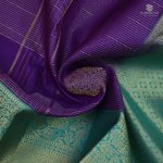 Pure Silk Sarees - Dark Violet SASPS34637 - Image 2