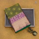 Pure Silk Sarees - Pear Green SASPS34638 - Image 6