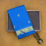 Pure Silk Sarees - Ceruleum Blue SASPS34642 - Image 6