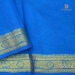 Pure Silk Sarees - Ceruleum Blue SASPS34642 - Image 4
