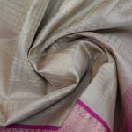 Pure Silk Sarees - Silver White SASPS34645 - Image 2