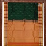 Pure Silk Sarees - Dark Green SASPS34646 - Image 5