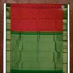 Pure Silk Sarees - Vermillion Orange SASPS34647 - Image 5