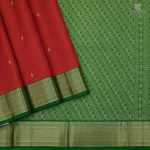 Pure Silk Sarees - Vermillion Orange SASPS34647