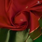 Pure Silk Sarees - Vermillion Orange SASPS34647 - Image 2