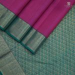 Pure Silk Sarees - Dark Purple SASPS34648 - Image 3