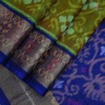 Kora Silk Cotton Sarees - Mehandi Green SAS34653 - Image 3