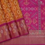 Kora Silk Cotton Sarees - Tangerine Orange SAS34658