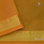 Silk Cotton Sarees Simple – Dark Green SAS34674 - Image 4