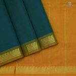 Silk Cotton Sarees Simple – Dark Green SAS34674