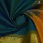 Silk Cotton Sarees Simple – Dark Green SAS34674 - Image 2