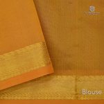 Silk Cotton Sarees Simple – Dark Violet SAS34675 - Image 4