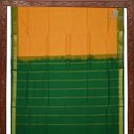 Silk Cotton Sarees Simple – Pastel Yellow SAS34677 - Image 5