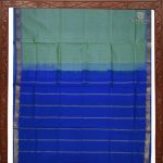 Silk Cotton Sarees Simple – Calm Green SAS34681 - Image 5