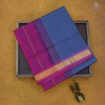 Silk Cotton Sarees Simple – Dark Gray SAS34686 - Image 6
