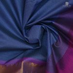 Silk Cotton Sarees Simple – Dark Gray SAS34686 - Image 2