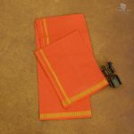 4 Muzham Dhoti - Bright Orange SASD34703