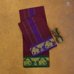 4 Muzham Dhoti - Dark Maroon SASD34707