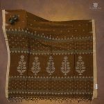 Khadi Cotton Sarees - Bronze Brown SASC34732