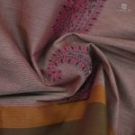 Rich Cotton Saree - Light Brown SASC34736 - Image 2