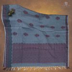 Rich Cotton Saree - Gray SASC34739