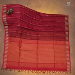 Rich Cotton Saree - Dark Red SASC34741