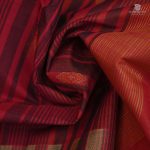 Rich Cotton Saree - Dark Red SASC34741 - Image 2