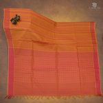 Rich Cotton Saree - Dual Shade Coral Pink SASC34742