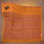 Rich Cotton Saree - Sunset Orange SASC34744