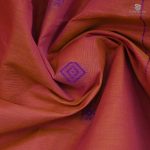 Rich Cotton Saree - Dual Shade Orange SASC34746 - Image 2