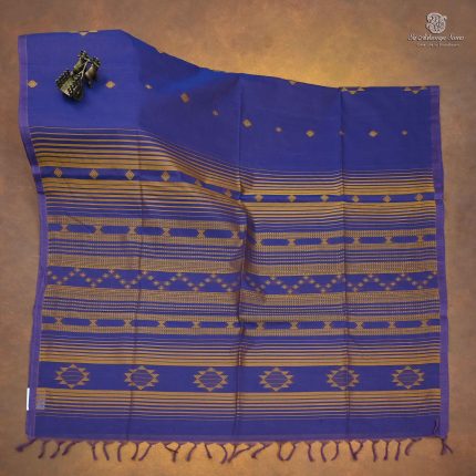 Rich Cotton Saree - Light Purple SASC34747