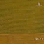 Rich Cotton Saree - Greenish Yellow SASC34748 - Image 3