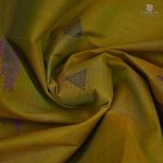 Rich Cotton Saree - Greenish Yellow SASC34748 - Image 2