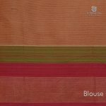 Rich Cotton Saree - Pinkish Orange SASC34752 - Image 3