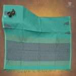 Rich Cotton Saree - Turquoise Green SASC34755