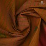 Rich Cotton Saree - Pumpkin Orange SASC34756 - Image 2
