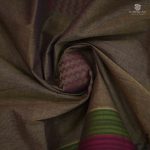 Rich Cotton Saree - Light Brown SASC34760 - Image 2