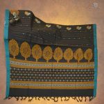 Rich Cotton Saree - Black SASC34761