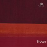 Rich Cotton Saree - Dark Maroon SASC34769 - Image 3