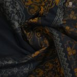 Rich Cotton Saree - Black SASC34776 - Image 2