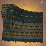 Rich Cotton Saree - Dark Green SASC34783