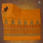 Rich Cotton Saree - Bright Yellow SASC34786